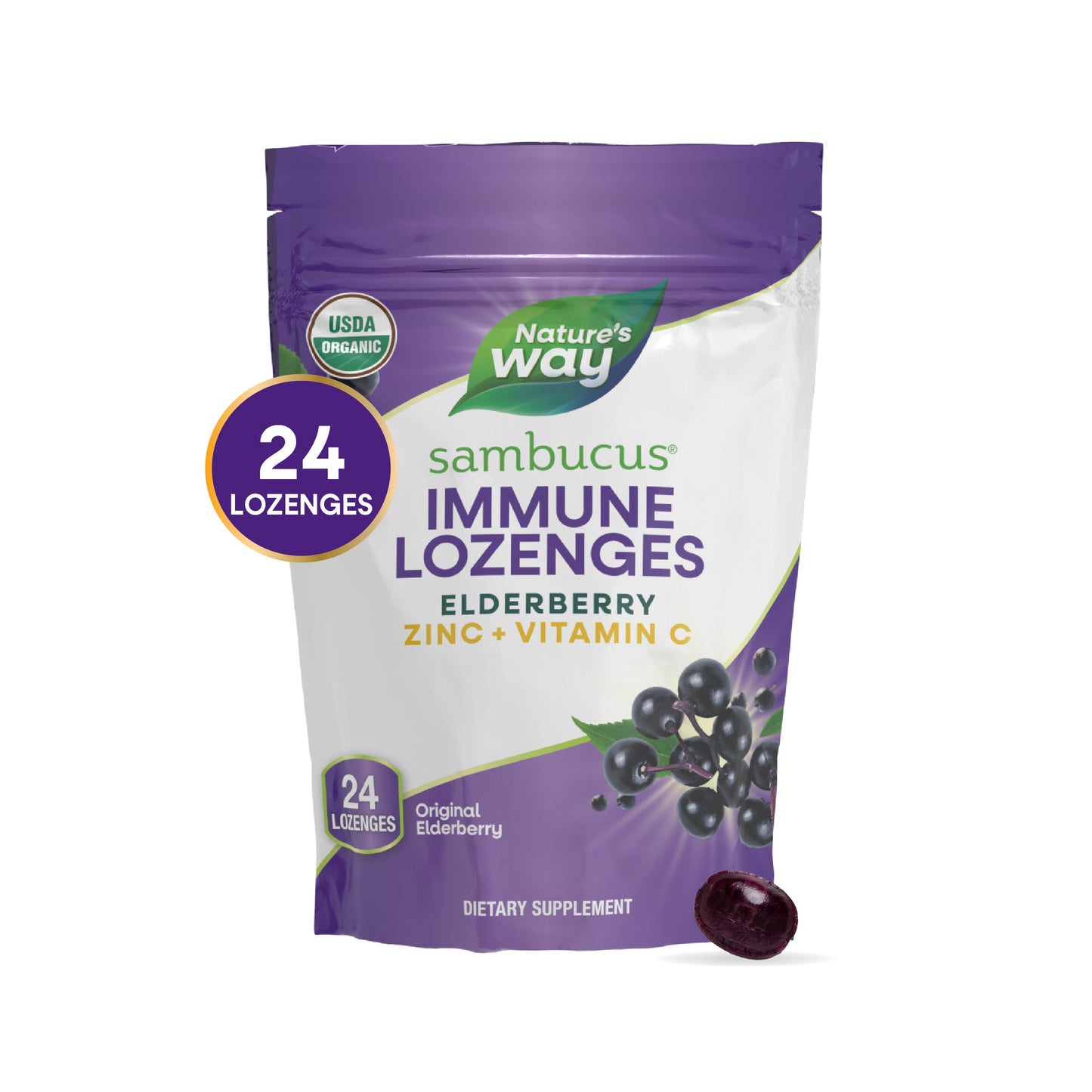<{%MAIN21_10220%}>Nature's Way® | Sambucus Immune Lozenges