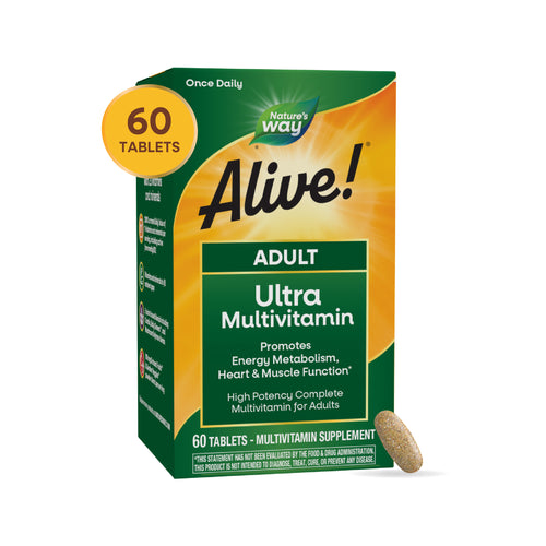 Nature's Way® | Alive! Adult Ultra Multivitamin Sku:15679