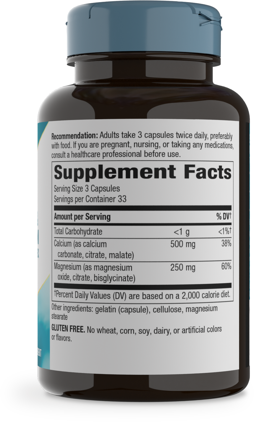 <{%MAIN9_41310%}>Nature's Way® | Calcium & Magnesium - right side of pack
