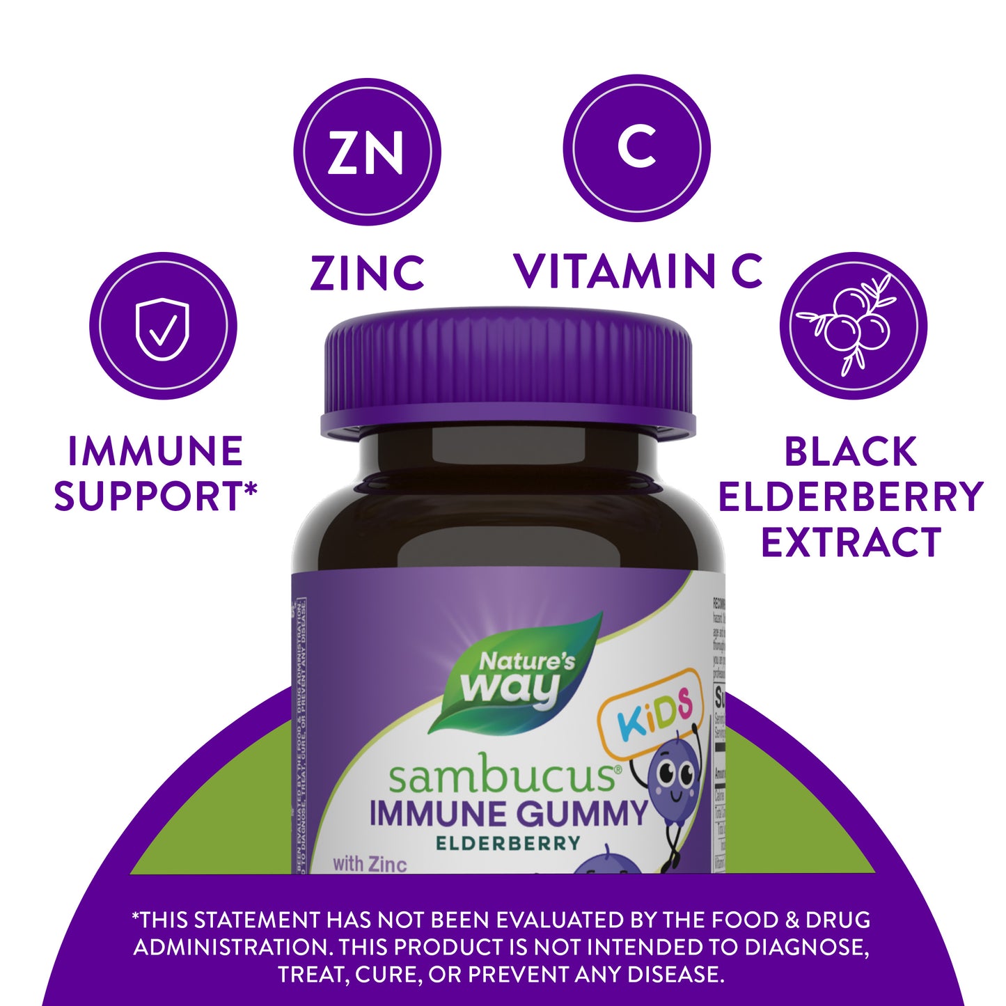 <{%MAIN7_12346%}>Nature's Way® | Sambucus Kids Immune Gummies