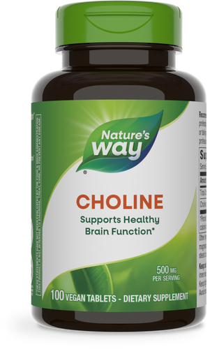 Nature's Way® | Choline, 100 tablets Sku:40460