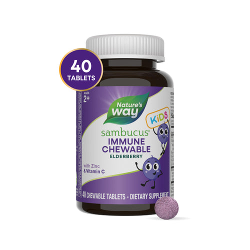 Nature's Way® | Sambucus Kids Immune Chewable Sku:12961