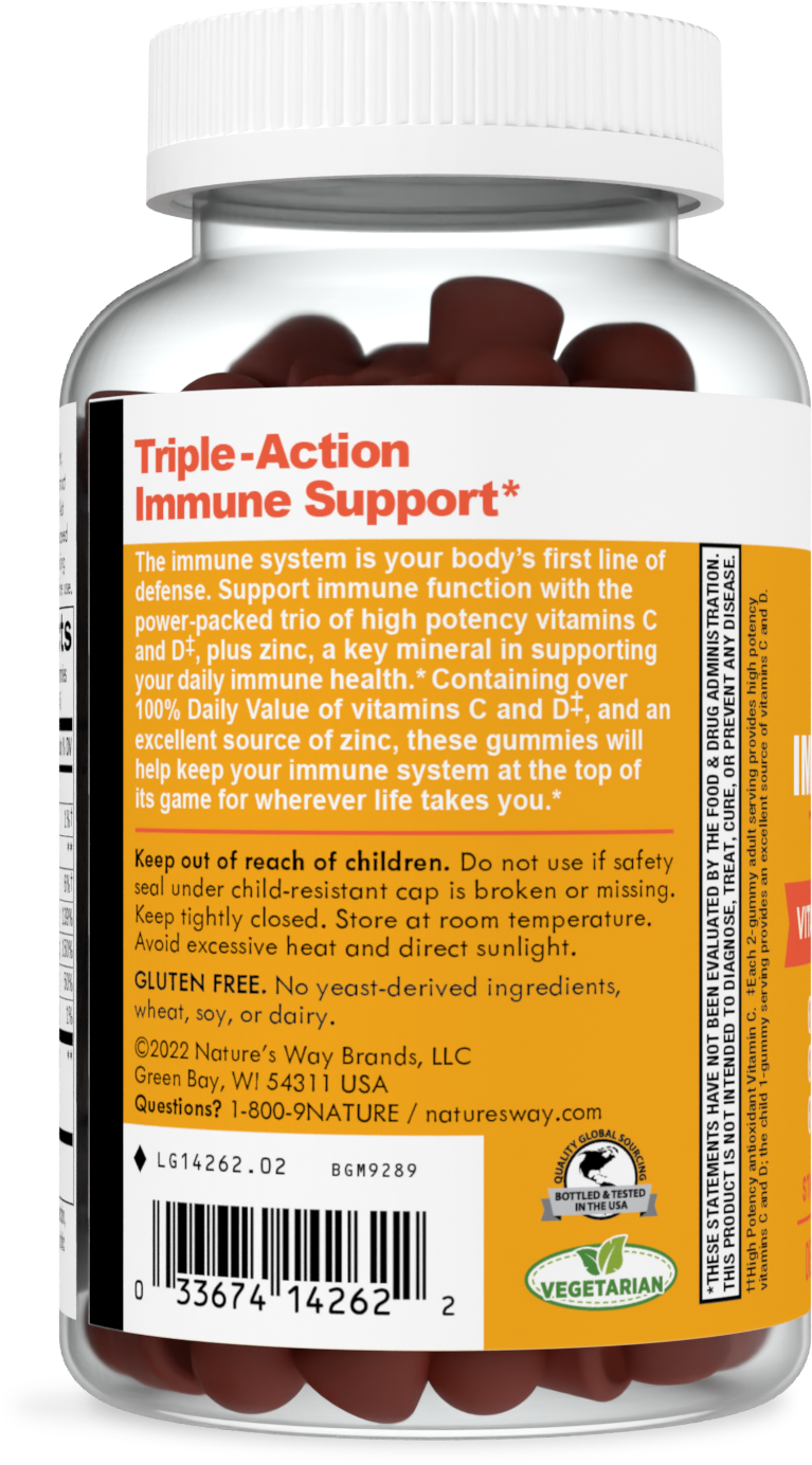 <{%MAIN4_14262%}>Nature's Way® | Immune Power Gummies-Last Chance1 - left side of pack