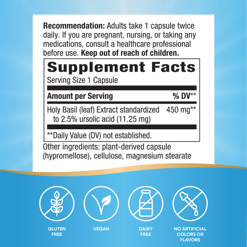 Nature's Way® | Holy Basil Premium Extract Sku:15493