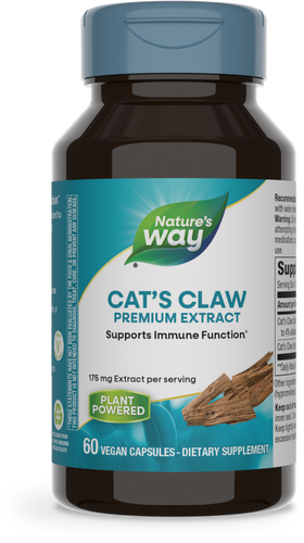 Nature's Way® | Cat's Claw Premium Extract, 60 capsules Sku:60700
