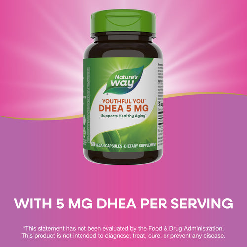Nature's Way® | Youthful You DHEA 5mg Sku:05006