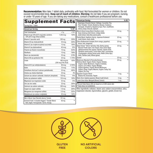 Nature's Way® | Alive! Men's 50+ Ultra Multivitamin Sku:15691