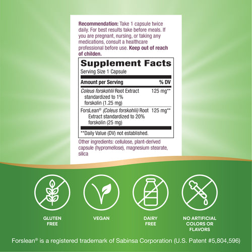 Nature's Way® | Forskohlii Premium Blend Sku:10006