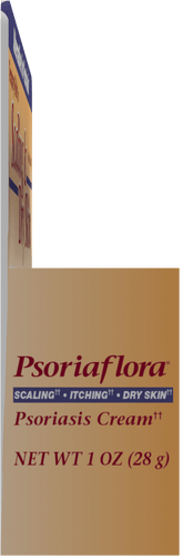 Nature's Way® | Psoriaflora Psoriasis Cream - left side of pack Sku:21850990