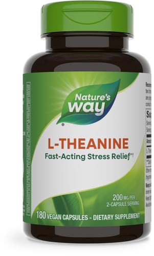 Nature's Way® | L-Theanine, 180 capsules Sku:09550