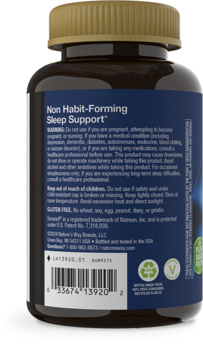 Nature's Way® | Sleep Well Gummies - left side of pack Sku:13920