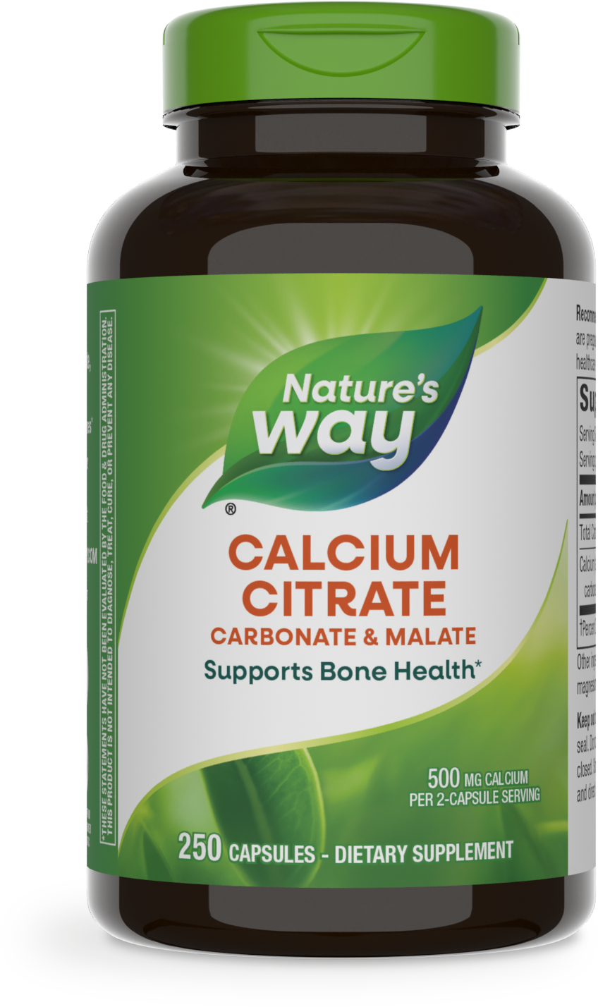 <{%PRIMARY_41011%}>Nature's Way® | Calcium Citrate Carbonate & Malate, 250 capsules