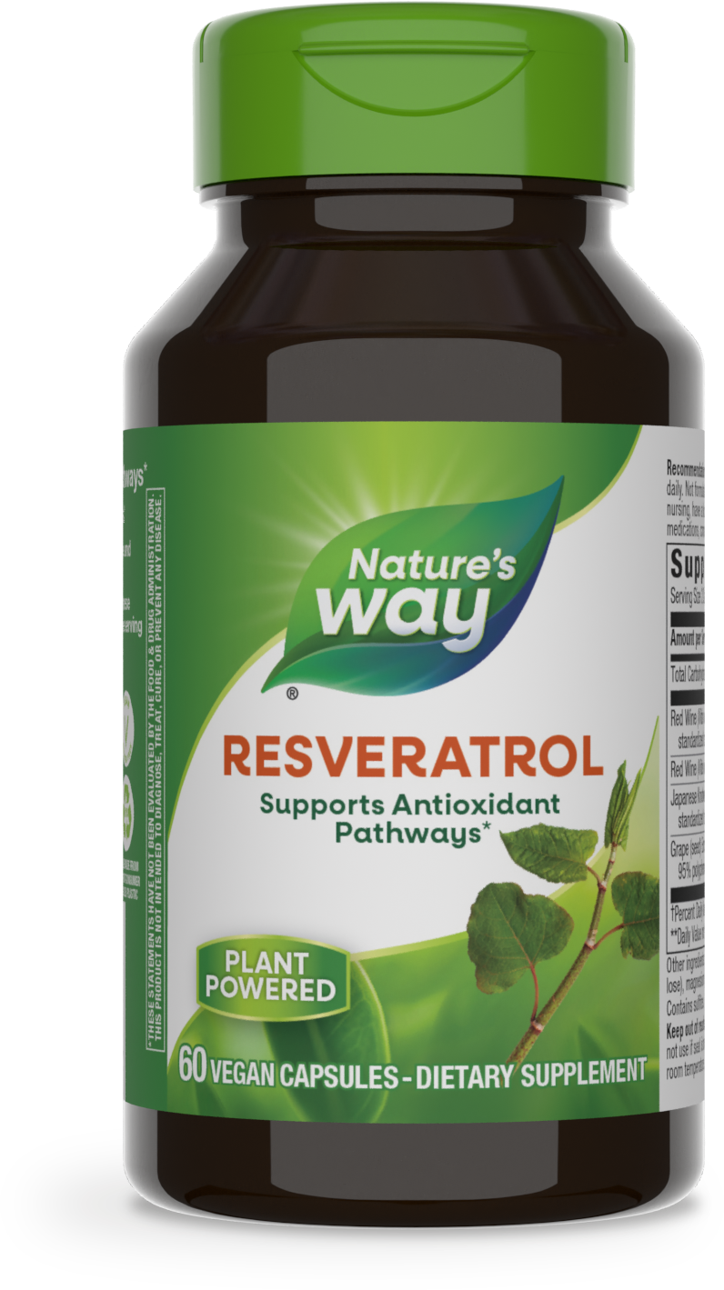 <{%PRIMARY_15611%}>Nature's Way® | Resveratrol, 60 capsules
