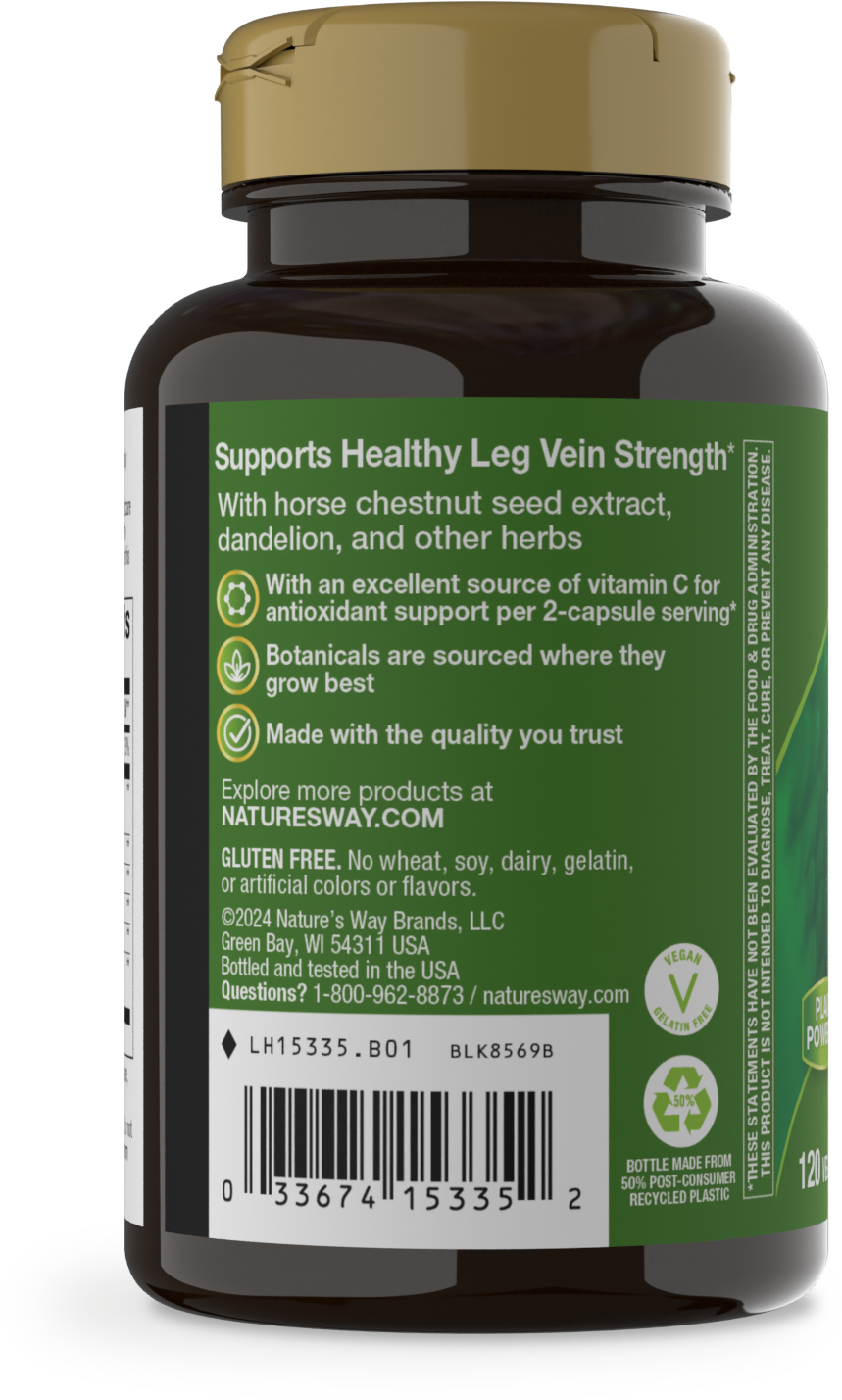 <{%MAIN10_15335%}>Nature's Way® | Leg Veins Premium Blend - left side of pack