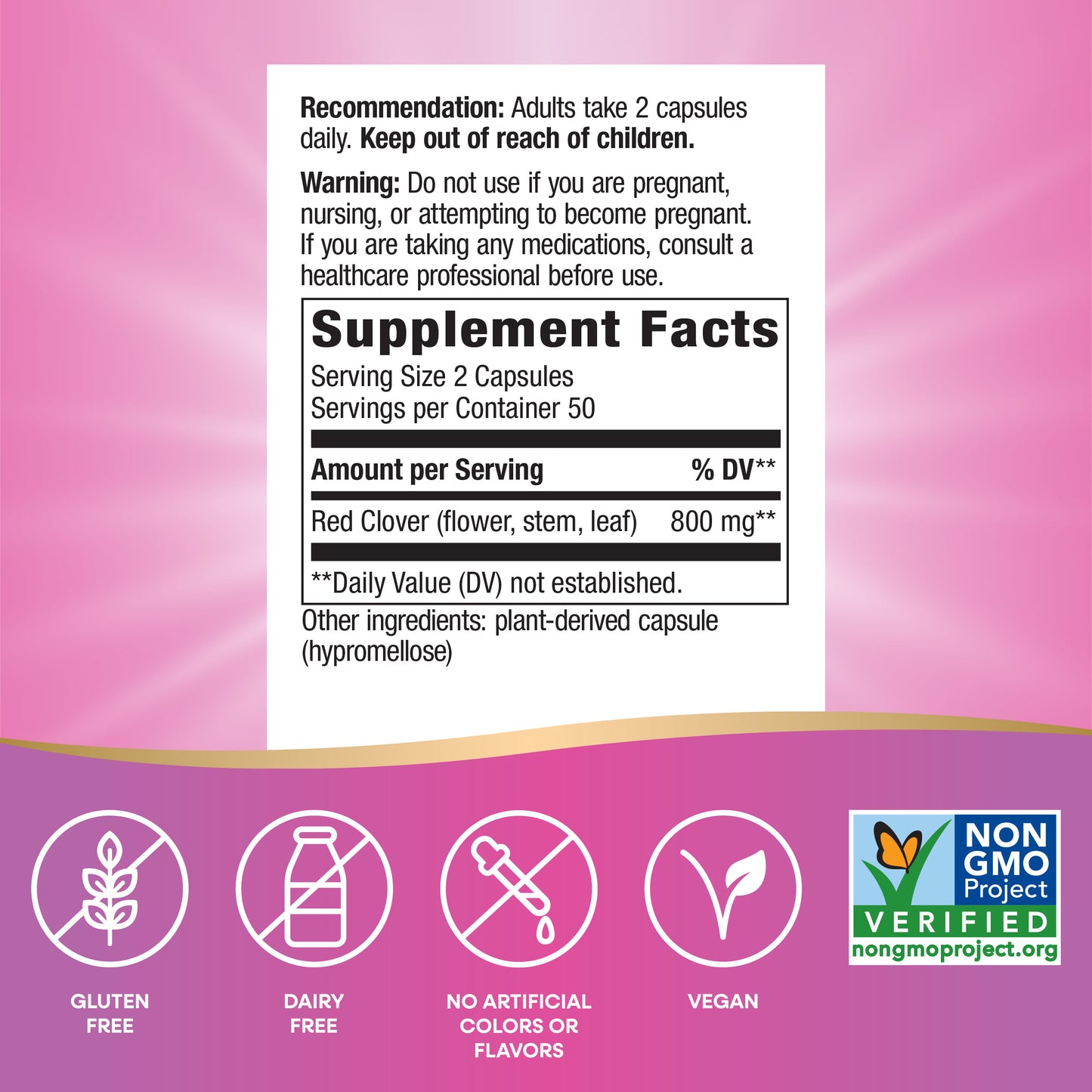 <{%MAIN7_16000%}>Nature's Way® | Red Clover Blossom / Herb