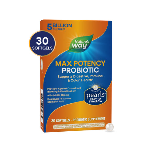 Nature's Way® | Probiotic Pearls MAX Potency Sku:5073IP