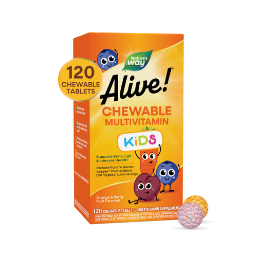 Nature's Way® | Alive! Kids Chewable Multivitamin Sku:15786