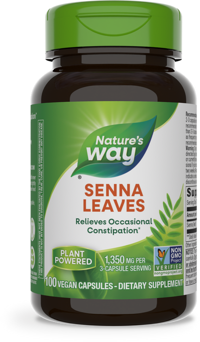 <{%PRIMARY_17000%}>Nature's Way® | Senna Leaves, 100 capsules