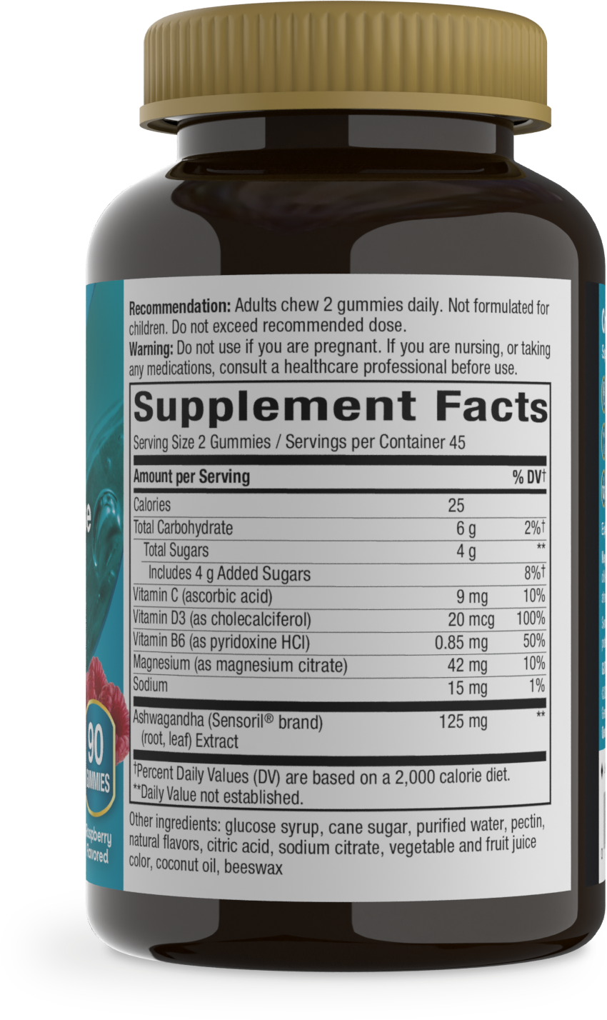 <{%MAIN9_13990%}>Nature's Way® | Stress Defense Gummies - right side of pack