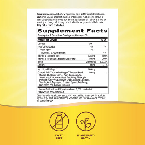 Nature's Way® | Alive! Hair, Skin & Nails Gummies Sku:11534