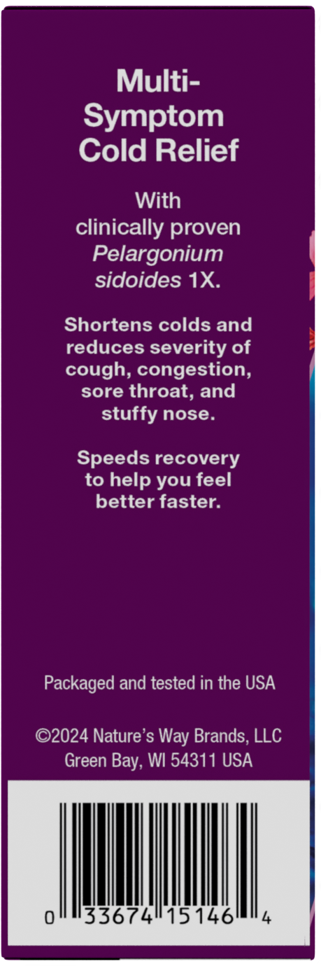 <{%MAIN4_15146%}>Nature's Way® | Umcka Cold Relief Hot Drink - left side of pack