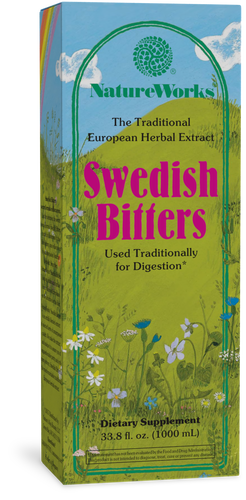 Nature's Way® | NatureWorks Swedish Bitters, 33.8 fl oz (1 l) Sku:10051000