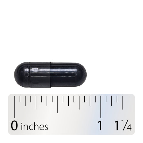 Nature's Way® | Activated Charcoal - Capsule and ruler Sku:11950