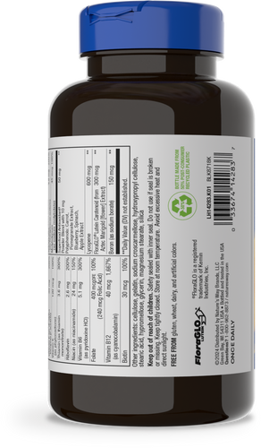 Nature's Way® | Alive! Men's 50+ Complete Multivitamin - left side of pack Sku:14283