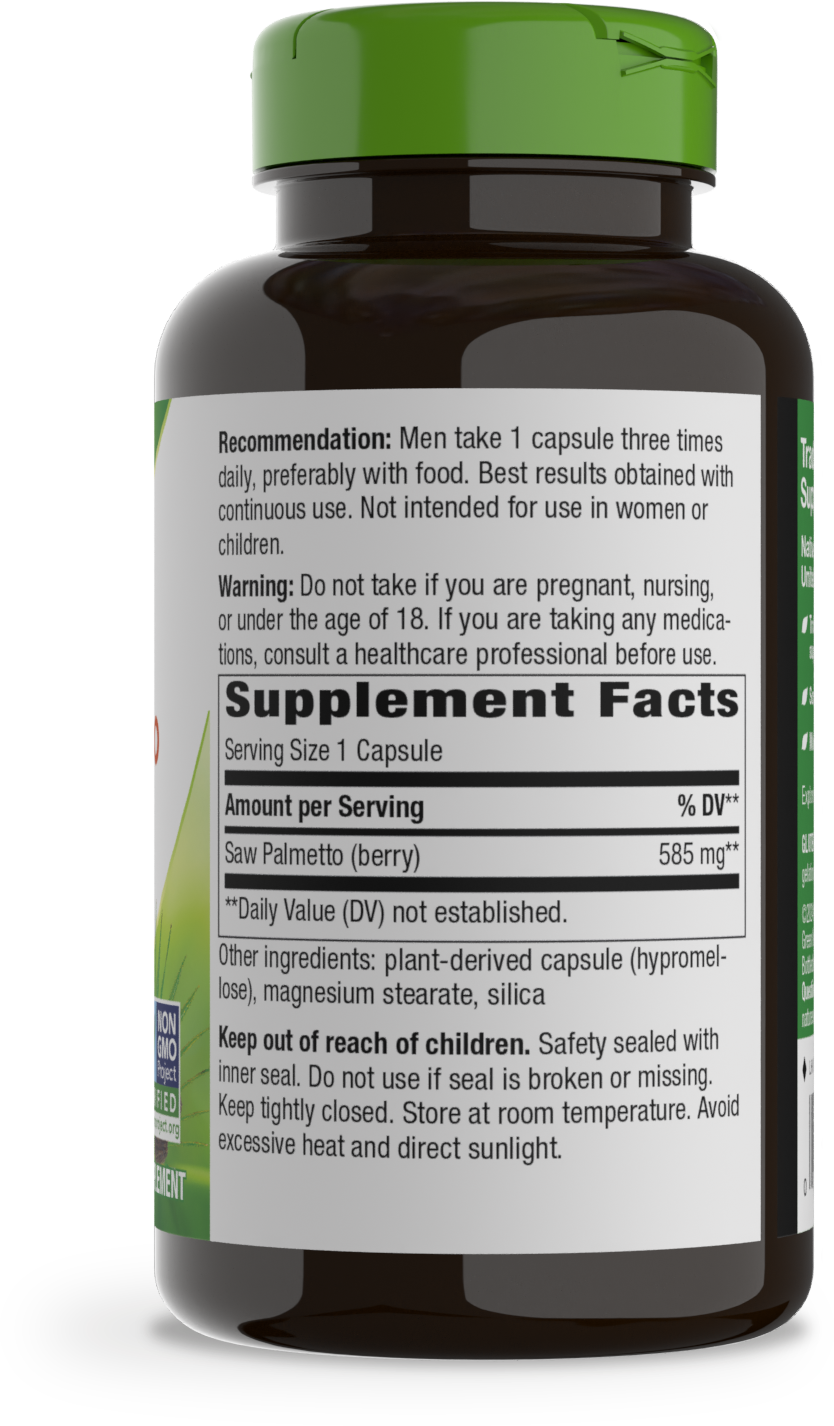 <{%MAIN2_16758%}>Nature's Way® | Saw Palmetto Berries - right side of pack