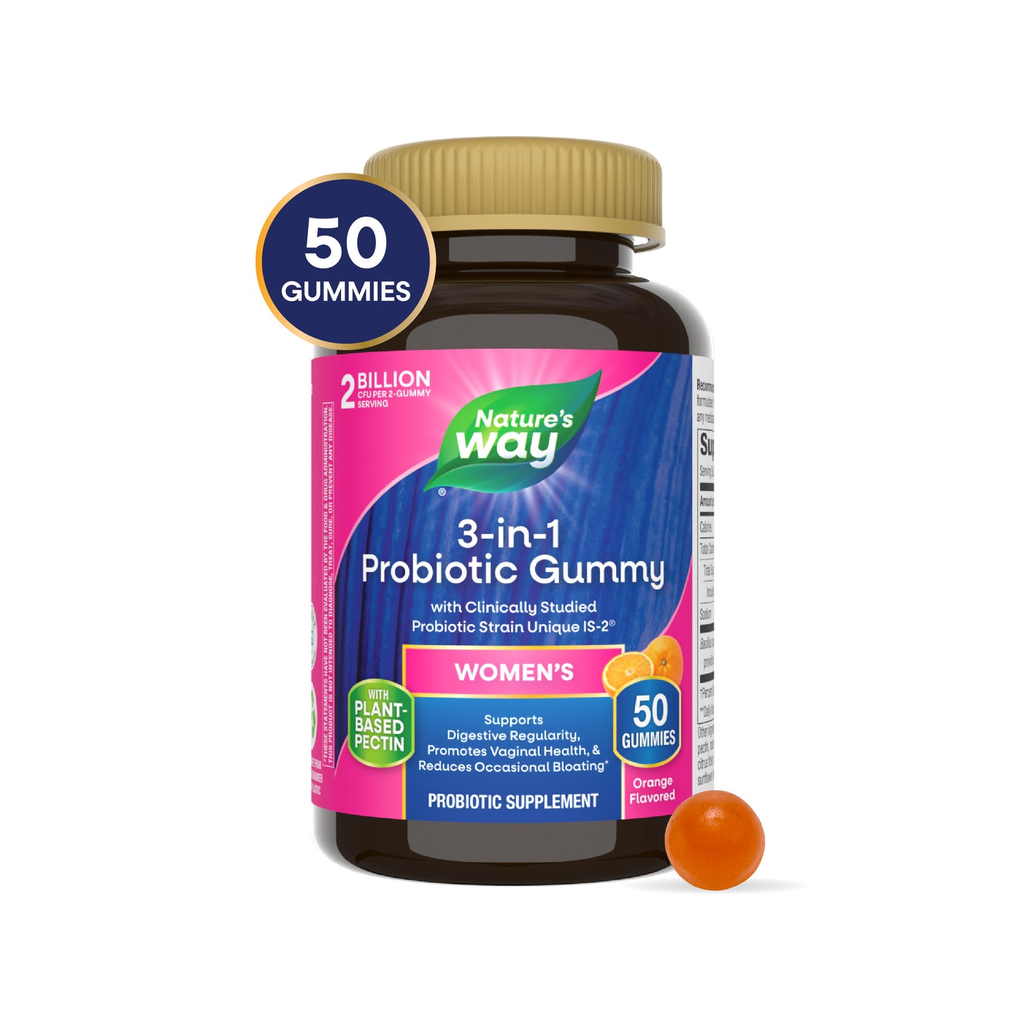 <{%MAIN12_14719%}>Nature's Way® | 3-in-1 Probiotic Women's Gummy
