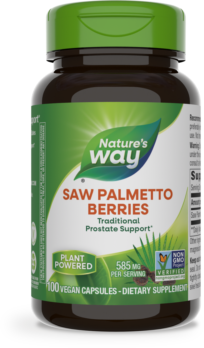 <{%PRIMARY_16750%}>Nature's Way® | Saw Palmetto Berries, 100 capsules