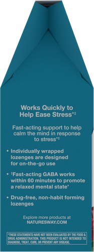 Nature's Way® | Calm Drops Lozenges - right side of pack Sku:14983
