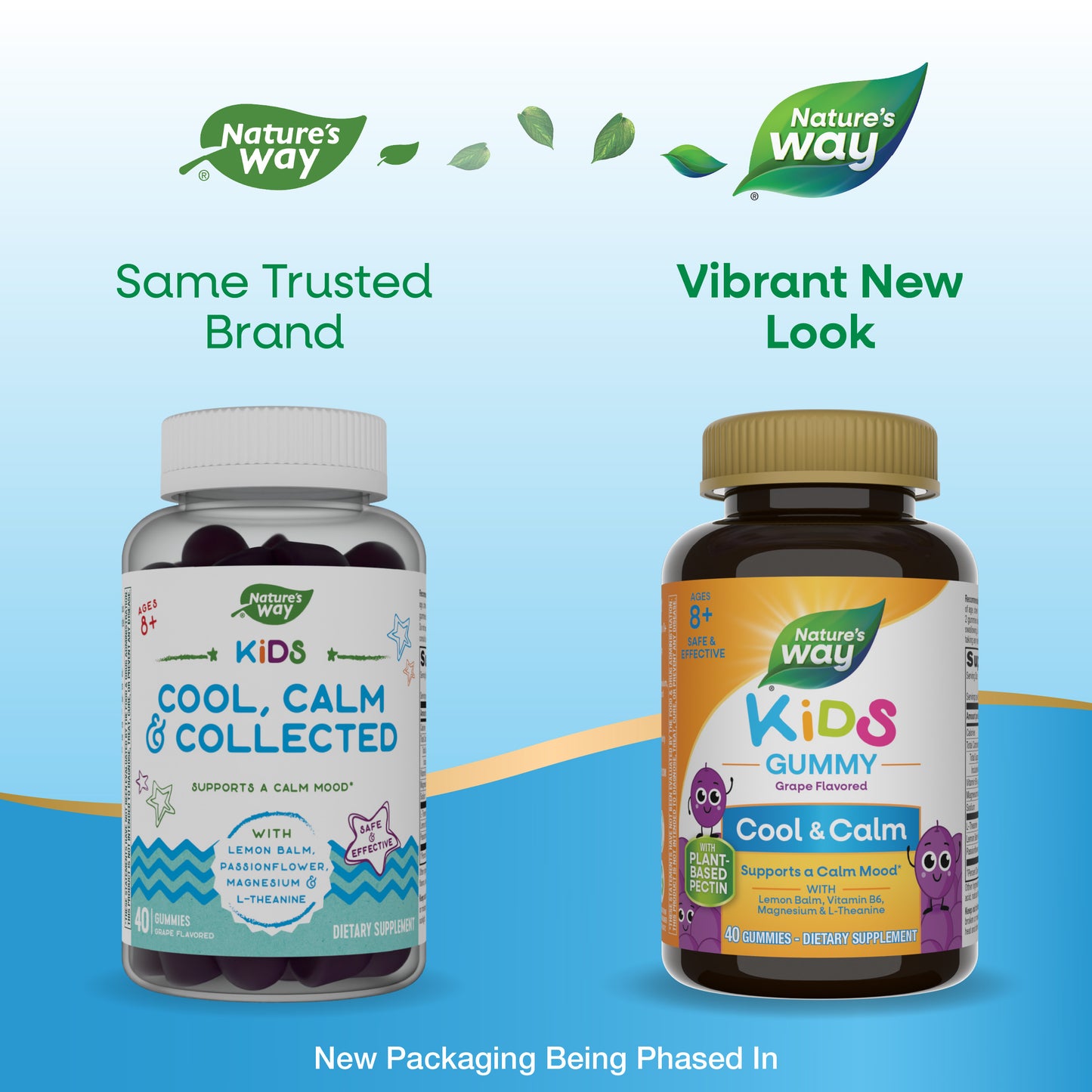 <{%MAIN1_13369%}>Nature's Way® | Kids Cool & Calm Gummy - package updates old to new