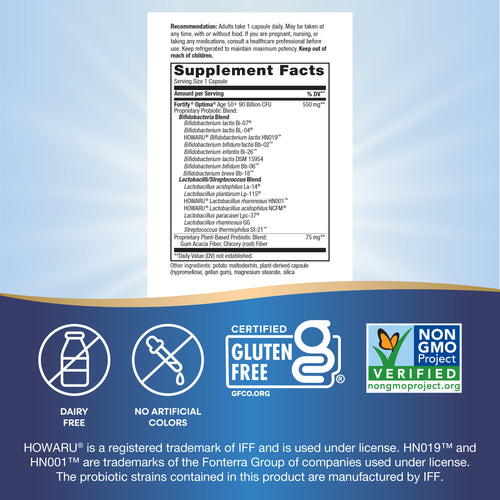 Nature's Way® | Fortify Optima Age 50+ Advanced Care 90 Billion Probiotic Sku:15785