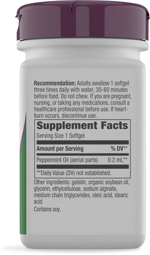Nature's Way® | Pepogest (Peppermint Oil) - right side of pack Sku:14537