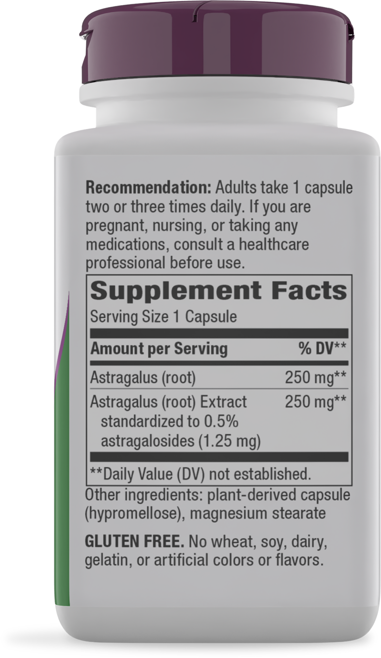 <{%MAIN2_15383%}>Nature's Way® | Astragalus Premium Extract - right side of pack