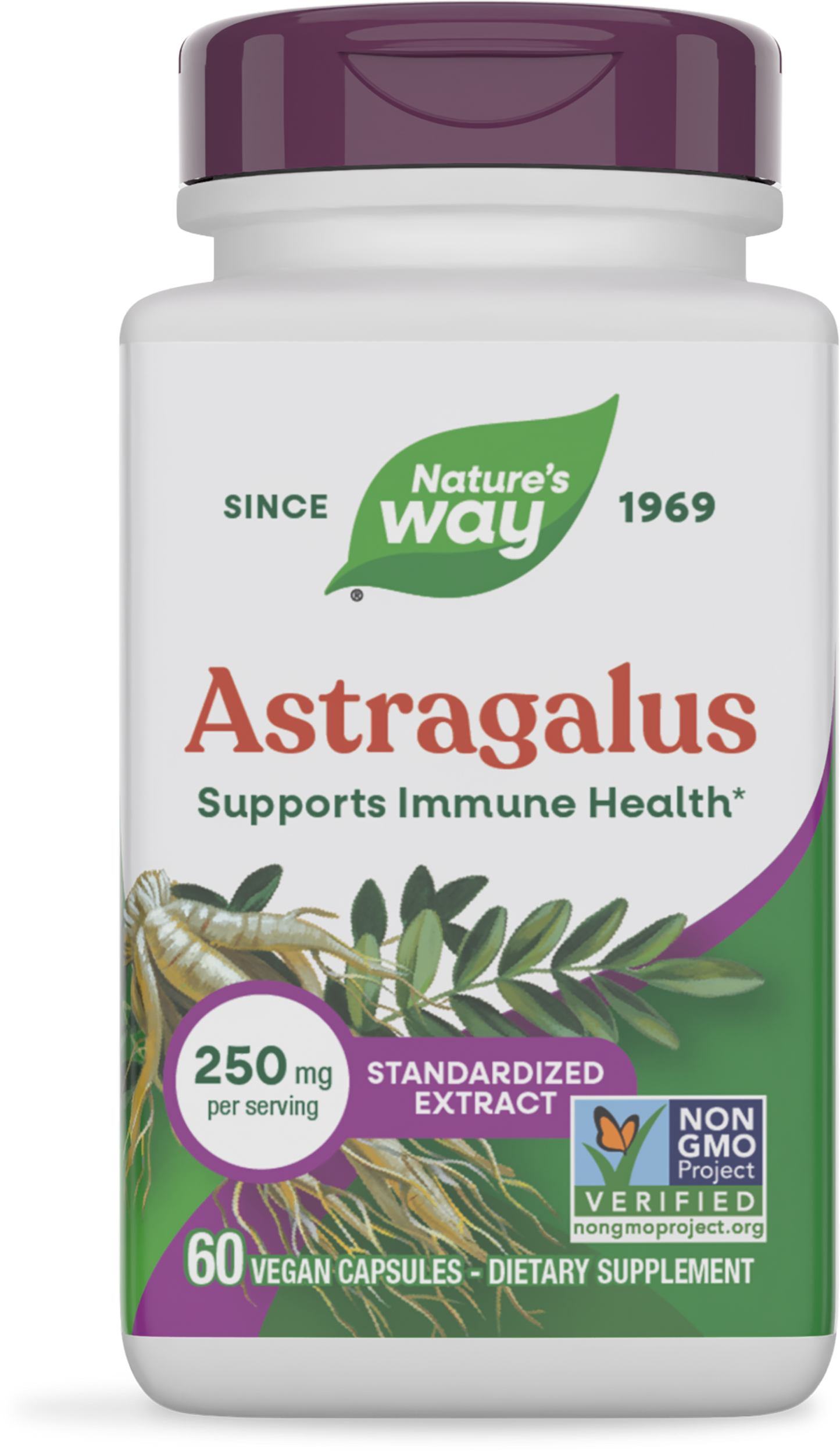 <{%PRIMARY_15383%}>Nature's Way® | Astragalus Premium Extract, 60 capsules