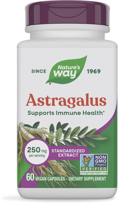 <{%PRIMARY_15383%}>Nature's Way® | Astragalus Premium Extract, 60 capsules