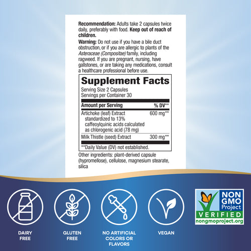 Nature's Way® | Artichoke Premium Extract Sku:64600