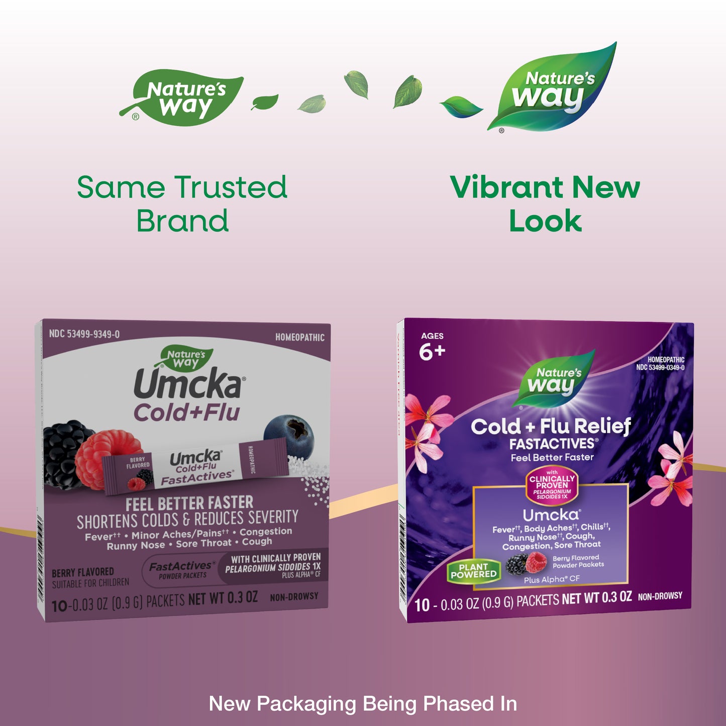 <{%MAIN1_15349%}>Nature's Way® | Cold+Flu Relief FastActives - package updates old to new