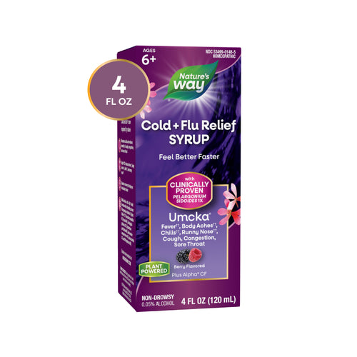 Nature's Way® | Cold+Flu Relief Syrup Sku:15148