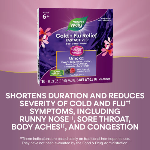 Nature's Way® | Cold+Flu Relief FastActives Sku:15349