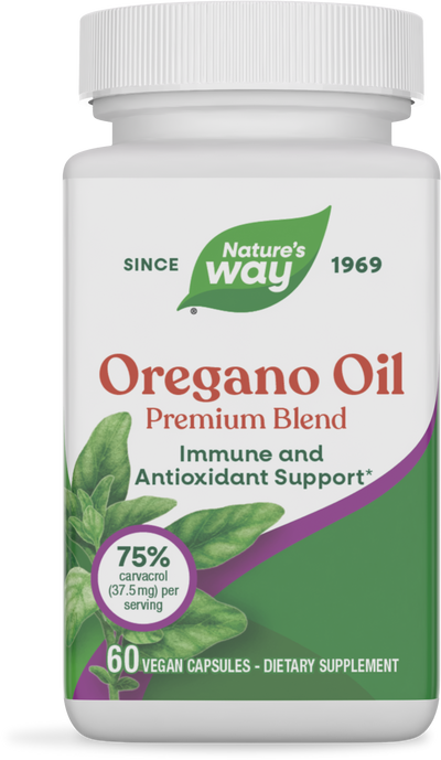 <{%PRIMARY_15181%}>Nature's Way® | Oregano Oil, 60 capsules