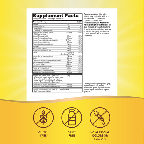 Nature's Way® | Alive! Men's Garden Goodness Complete Multivitamin Sku:12112