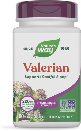 Nature's Way® | Valerian Premium Extract, 90 capsules Sku:63400