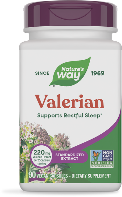 <{%PRIMARY_63400%}>Nature's Way® | Valerian Premium Extract, 90 capsules
