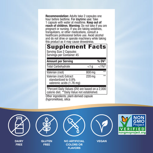 Nature's Way® | Valerian Premium Extract Sku:63400