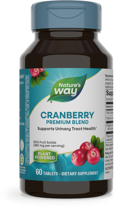<{%PRIMARY_15020%}>Nature's Way® | Cranberry Premium Blend, 60 tablets