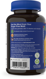 <{%MAIN2_14620%}>Nature's Way® | Alive! Zero Sugar Men's Gummy Multivitamin - left side of pack