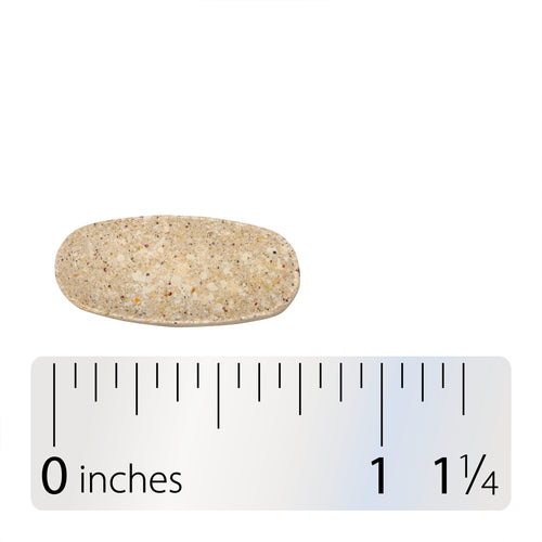 Nature's Way® | Alive! Men's Complete Multivitamin - Tablet and ruler Sku:13660